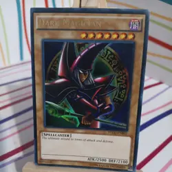 Yugioh Arcana Red Dark Magician YGLD-ENB02 ULTRA RARE HOLOFOIL NM - Image 1