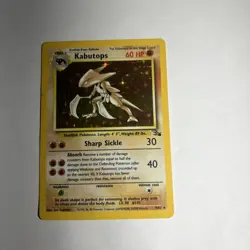 1999 Pokemon TCG Kabutops Holo Rare Card 9/62 Fossil+ Kangaskhan Holo 5/64 - Image 4
