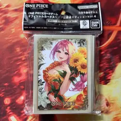 Rebecca 70 Sleeves One Piece Card Game Official Authorized Store Vol.4 Japan - Image 1