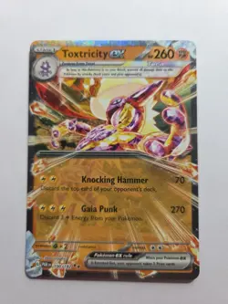 Toxtricity ex 100/182 Paradox Rift Double Rare HOLO Pokemon Card NM NEAR MINT - Image 1