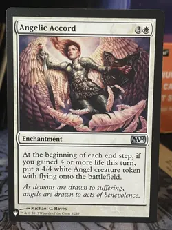Angelic Accord Core Set 2014 (M14) RegularThe List Mystery NM MTG Magic Card - Image 1
