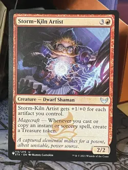 Storm-Kiln Artist Strixhaven Regular The List Mystery NM MTG Magic Card - Image 1