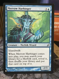 Merrow Harbinger Lorwyn Regular The List Mystery NM MTG Magic Card - Image 1