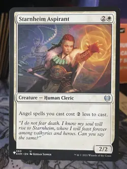 Starnheim Aspirant Kaldheim Regular The List Mystery NM MTG Magic Card - Image 1