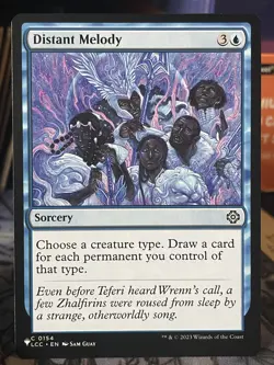 Distant Melody Regular The List Mystery NM MTG Magic Card - Image 1