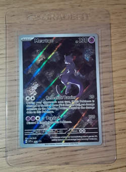 Mewtwo SVP052 Scarlet & Violet 151 Black Star Promo Holo Card -Pokemon - Image 3