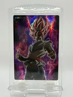 Goku Black Rose Super Dragon Ball Heroes Card Japanese Vintage Rare Holo - Image 1