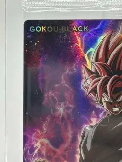Goku Black Rose Super Dragon Ball Heroes Card Japanese Vintage Rare Holo - Image 2