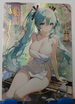Hatsune Miku MR Secret Words Card Goddess Story CCG Waifu Anime - Image 1