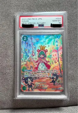 PSA10 One Piece Card Game Sugar SP OP04-024 Japanese Trading Card - Image 1