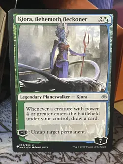 Kiora, Behemoth Beckoner War of the Spark Regular The List Mystery NM MTG Magic - Image 1