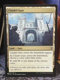 Citadel Gate Commander Legends: Baldur's Gate Regular The List Mystery NM MTG - Image 1