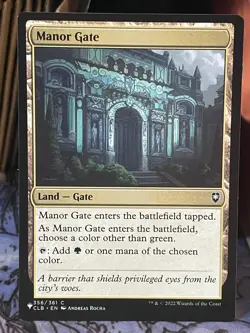 Manor Gate Commander Legends: Baldur's Gate Regular The List Mystery NM MTG - Image 1