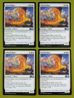 Shield Mare x4 Core Set 2019 M19 4x Playset Magic the Gathering MTG - Image 1