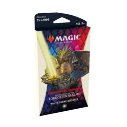 MTG - Adventures in the Forgotten Realms Theme Booster Pack - White New - Image 1