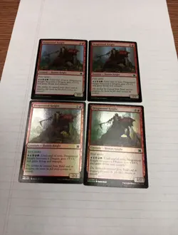 4x Foil Dragonsoul Knight Modern Masters 2015 - Magic the Gathering Mtg Red - Image 1