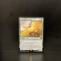 MTG - Traveling Chocobo - Regular Mythic #210 - Final Fantasy NM - Image 1