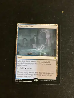 MTG - NM - MORPHIC POOL - COMMANDER LEGENDS - Image 1