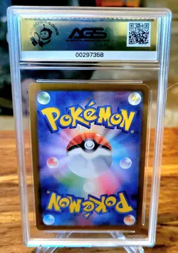 2023 POKEMON JAPANESE SV2D-CLAY BURST ART RARE #083 FARIGIRAF AGS 9.5 MINT+ - Image 3