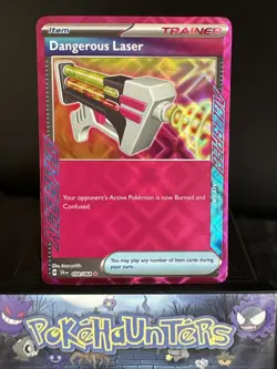 Pokemon Card Dangerous Laser 058/064 ACE SPEC Trainer Rare Near Mint - Image 1