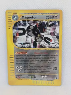 Magneton H16/H32 Aquapolis Holo Ultra Rare Pokemon TCG Nintendo e-reader MP - Image 1
