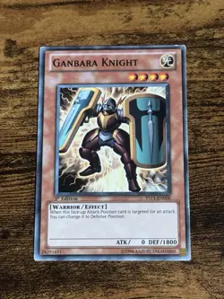Ganbara Knight - YS11-EN006 - Common - 1st Edition - YuGiOh - Image 1