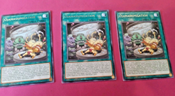 3x Ojamassimilation Rare LED2-EN022 1st Edition Yugioh Card - Image 1