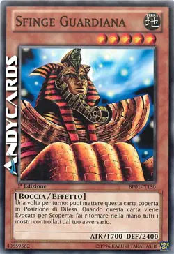 SFINGE GUARDIANA • (Guardian Sphinx) • Comune • BP01 IT130 • 1Ed • Yugioh! - Image 1