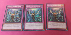 3x Yugioh Infinite Impermanence Foil SDCS-EN036 Super Rare - Image 1