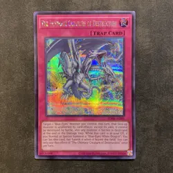 Yugioh The Ultimate Creature Of Destruction SDRB-AEP05 Secret Rare Asia NM - Image 1