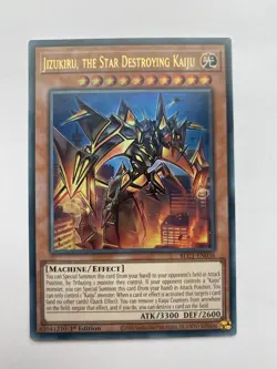 Jizukiru, the Star Destroying Kaiju - BLC1-EN036 - Gold Ultra Rare - YuGiOh - Image 1