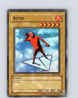 Yu-Gi-Oh TCG Aitsu MFC-056 Unlimited Common Card Played LP - Image 1