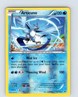 Pokemon TCG Articuno XY Roaring Skies 16/108 Reverse Holo Rare Card LP-NM - Image 1