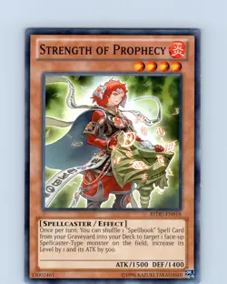 Yu-Gi-Oh TCG Strength Of Prophecy REDU-EN018 Unlimited Common Card NM - Image 1