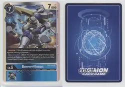 2021 Digimon Card Game - Great Legend Super Rare Beowolfmon #BT4-030 sy7 - Image 3