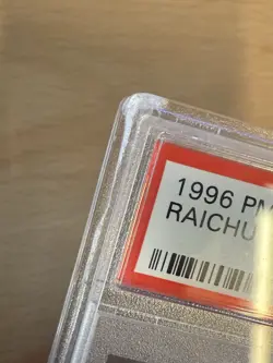 PSA 10 1996 Base Set Raichu Holo Pokemon Card Japanese Basic Vintage #26 Gem - Image 3
