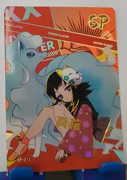 Makomo SP Card Demon Slayer Soul Card Anime Manga Pokemon - Image 1