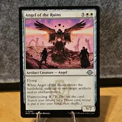 MTG Angel of the Ruins Modern Horizons 3 Set #262 NM Fresh Pull No Play - Image 1