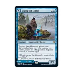 WOTC MtG Prerelease Promos Glasspool Mimic // Glasspool Shore (R) (Foil) NM - Image 1
