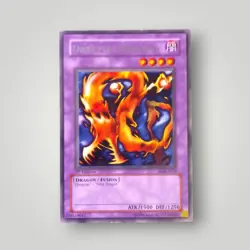 Darkfire Dragon LOB-019 Legend of Blue Eyes White Dragon RARE YuGiOh TCG Card - Image 1