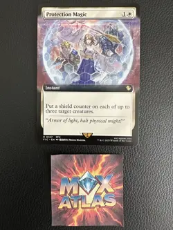Protection Magic #107 Extended Art - Regular - MTG - FIC Final Fantasy - NM - Image 1