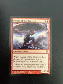 Mtg Bearer of the Heavens Journey into Nyx Regular Rare 89/249 - Image 1