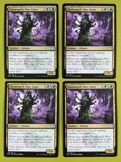 Daemogoth Woe-Eater x4 Strixhaven: School of Mages 4x Magic the Gathering MTG - Image 1