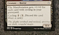 Vile Manifestation Magic the Gathering Hour of Devastation MTG Mint .. (DS3D1K5) - Image 5