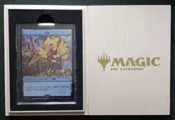 Treasure Token Stainless limited Promo w/wooden box MTG Final Fantasy Japanese - Image 2