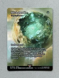 Fal'Cie Paradise - Carpet of Flowers (Showcase) MTG Final Fantasy Regular - NM - Image 1