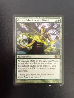 Mtg Oath of the Ancient Wood Core Set 2014 (M14) Regular Rare 187/249 - Image 1