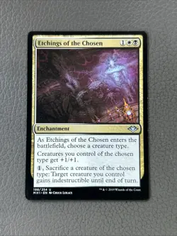 MTG 1x Etchings of the Chosen x1 LP Modern Horizons - Image 1