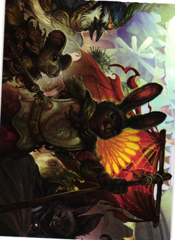 MTG Bloomburrow Art Series 37/54 Gold Stamped - Image 1