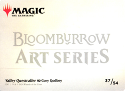 MTG Bloomburrow Art Series 37/54 Gold Stamped - Image 2